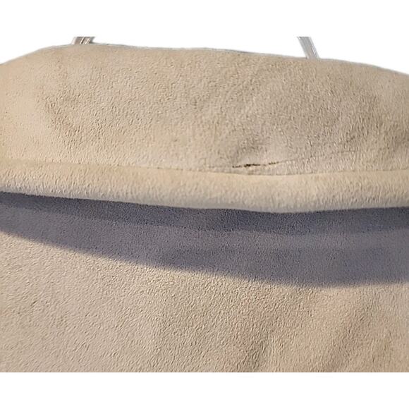 Utex Design Faux Micro Suede/Fur Leopard Print Interior Jacket Size Small (READ) - Picture 7 of 7